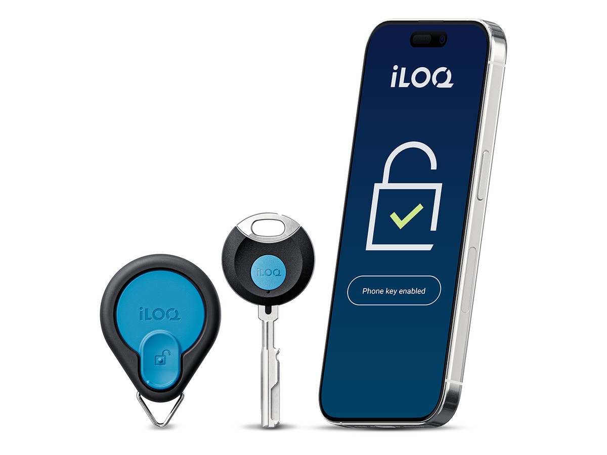 iLOQ S50 -älyavain: puhelin, fob ja NFC-lukko